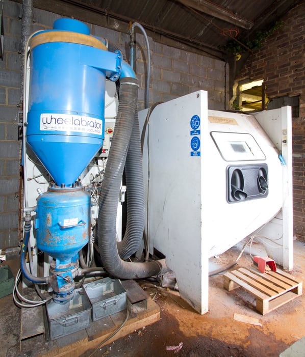 Vacublast (Wheelabrator) Ventus 150 PR Shotblast cabinet