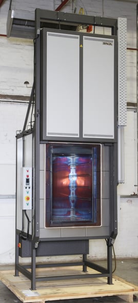 SNOL 650°C High Temperature Oven with Powered Door