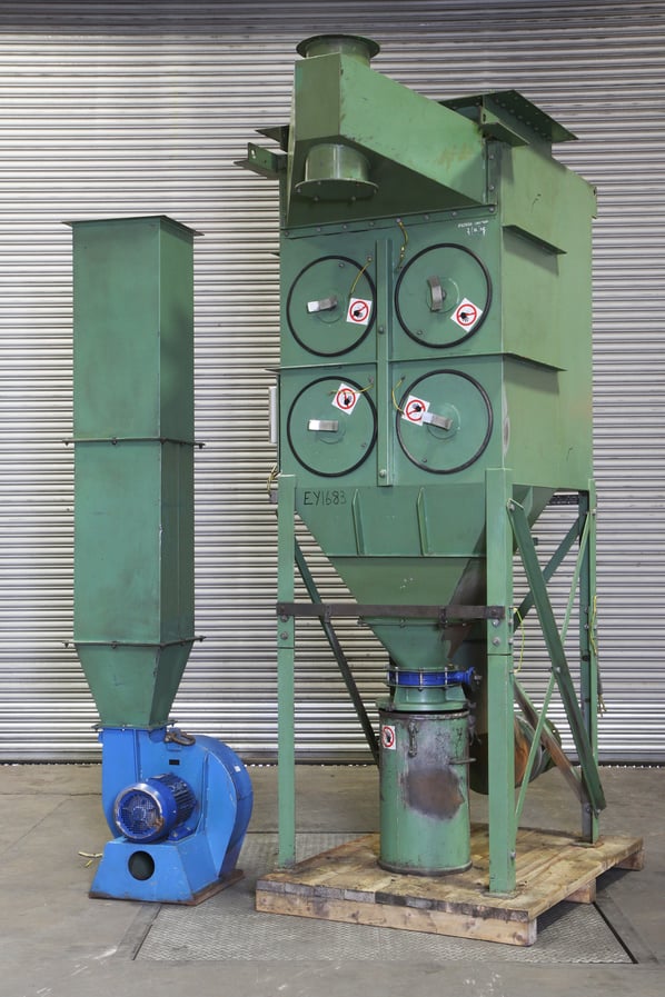 Donaldson Torit 4DF Cartridge model, with reverse pulse