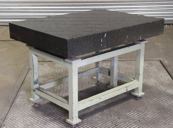 1m X 1.2m Granite surface table and stand