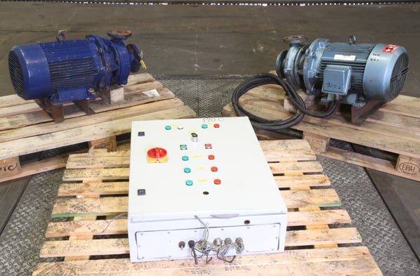 Control panel and pumps