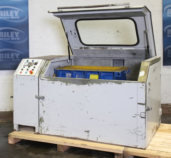 VN100 vibratory trough finishing machine