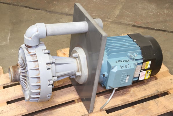 Serfilco EF Sump style pumps with 7.5 hp motors