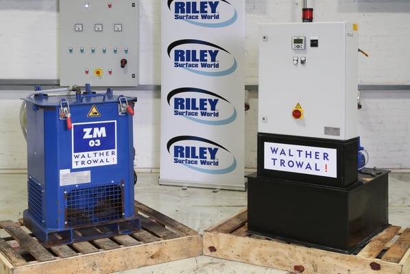 Walther Trowal Basket Centrifuge Water Treatment Plant