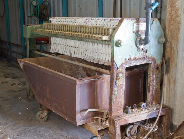 Johnson Progress 12 Plate Filter Press