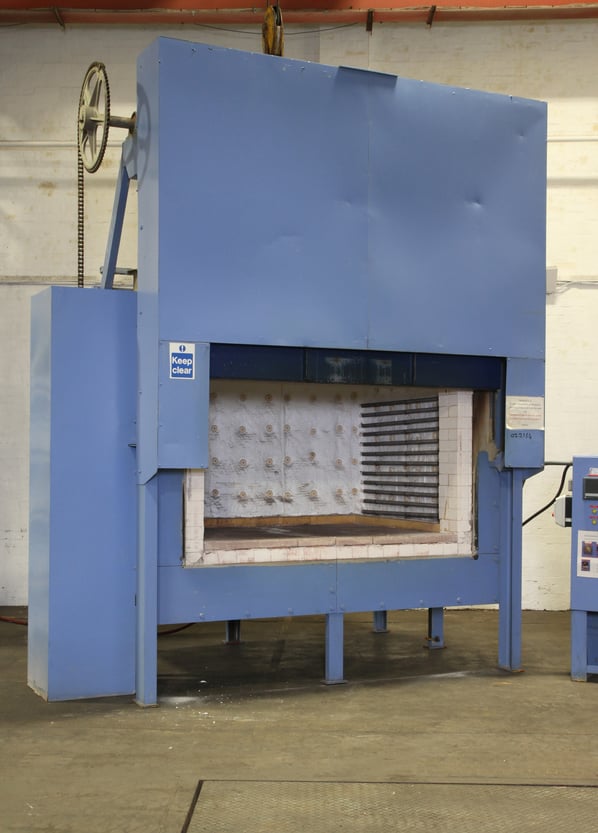Electric Furnace with Vertical Door