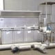 Multi stage Aqueous Stainless Steel Immersion Process Cleaning Line installed in Situ