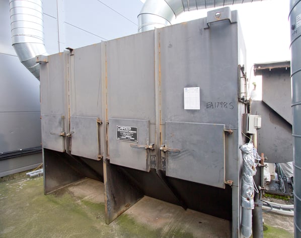 Carter Model 170 EHS HA 30kw Wet Type Dust Control Air Scrubber