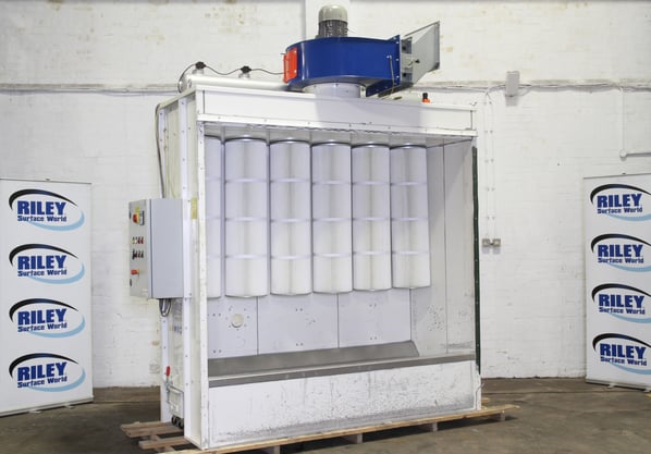 TAMA air filtration powder coating spray booth