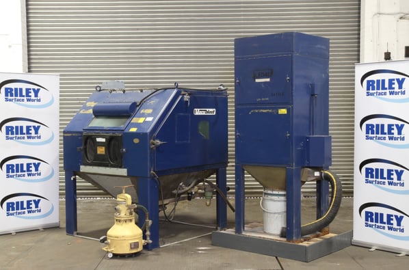 Vacublast (Wheelabrator) Blastmaster PB150 Pressure Fed Manual Blast Cabinet