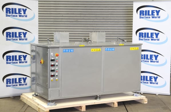 Riley Multiclean 2-120 Ultrasonic Washing & Rinsing Cleaning Line