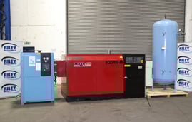 EcoAir Packaged System incl. compressor, dryer & receiver