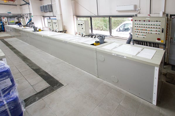 8 Stage Plating Line