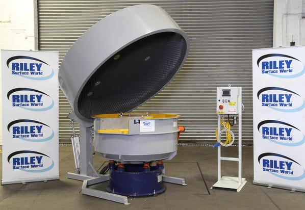 Rollwasch® / Wheelabrator SmartLine Round Bowl Vibratory Machine