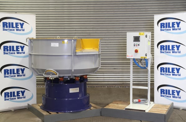Rollwasch® / Wheelabrator Round Bowl Vibratory Machine