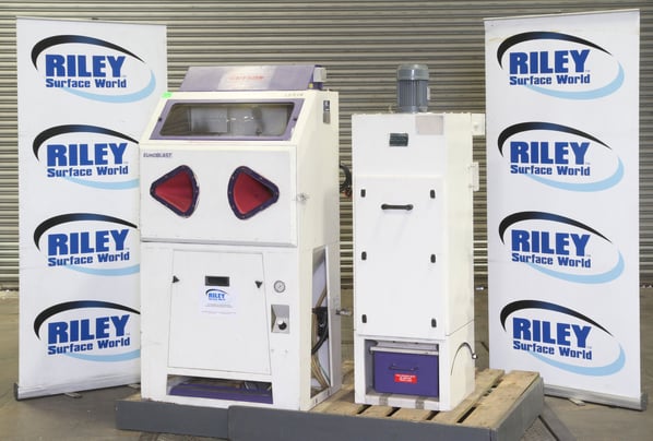 Guyson 4SF Euroblast Shotblast with Matched Cartridge Pulsed Dust Extraction Unit