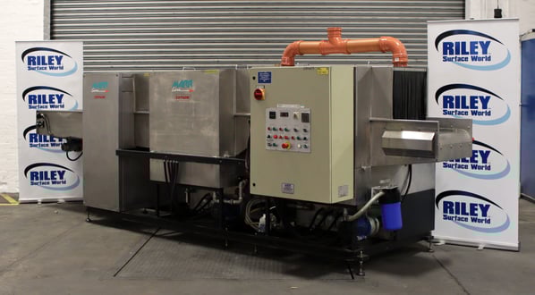 Guyson Marr 3 Stage Conveyor Wash Line
