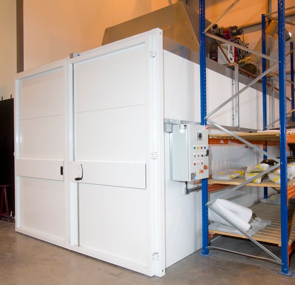 Airflow Premier 225°C Range Indirect Gas Fired Oven Installed on Site