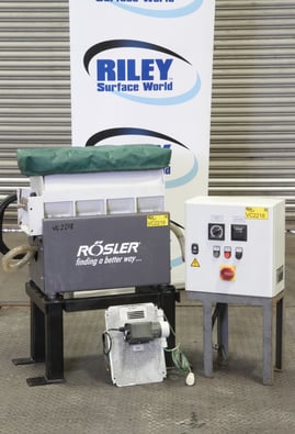 Rosler R180/530 TE-30 Vibratory Trough