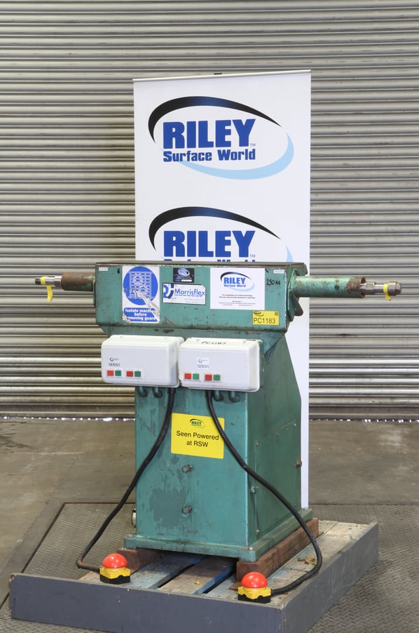 Morrisflex RJH Double Motor, Double Spindle Polishing Lathe