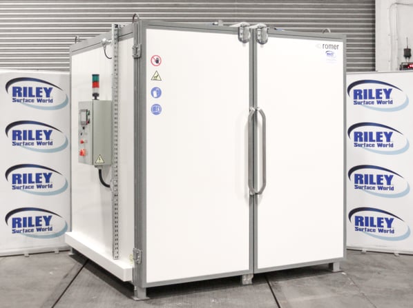 Romer 225°C Convection Industrial Oven Range (1.5m x 1.5m x 1.5m model shown)
