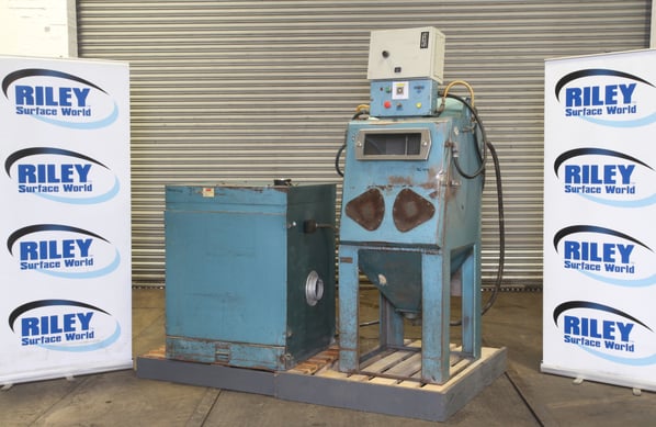Guyson Semi Automatic Suction Ventruri Tumble Blast Machine