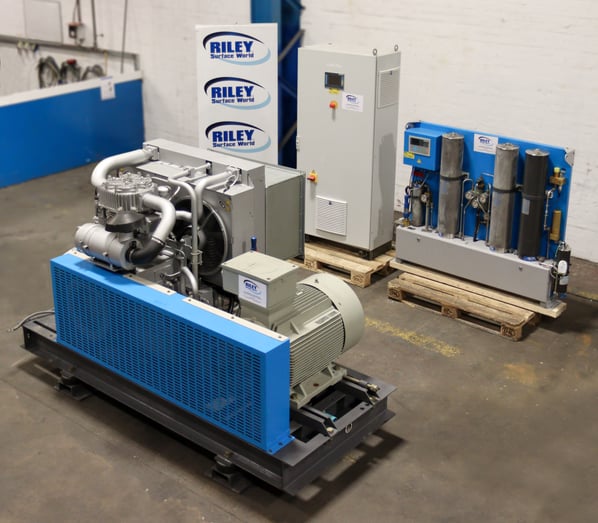 Bauer Kompressoren Very High Pressure Air Compressor and Acoustic Room